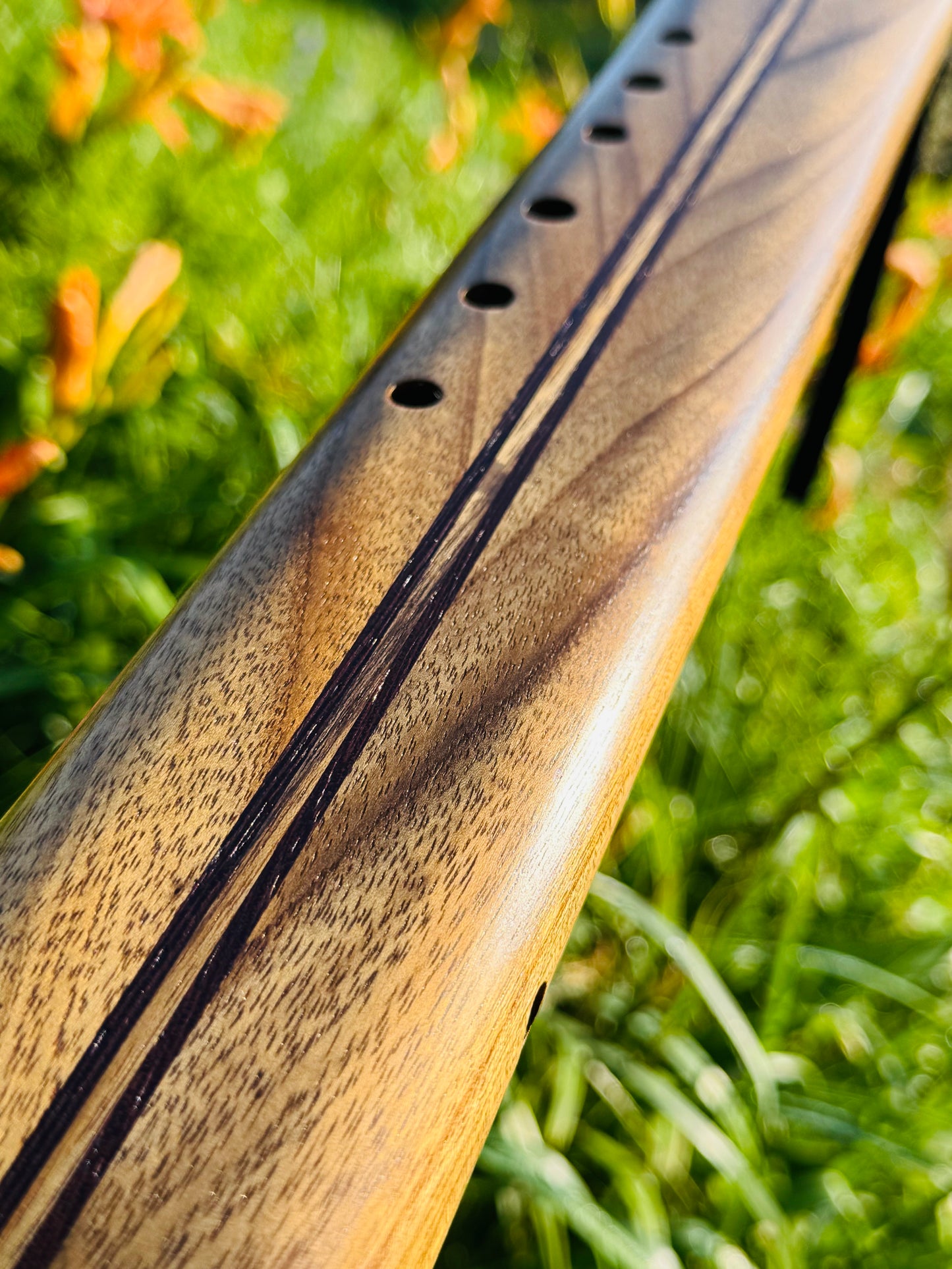 Native Americans double flute Amazakoue F# 440Hz