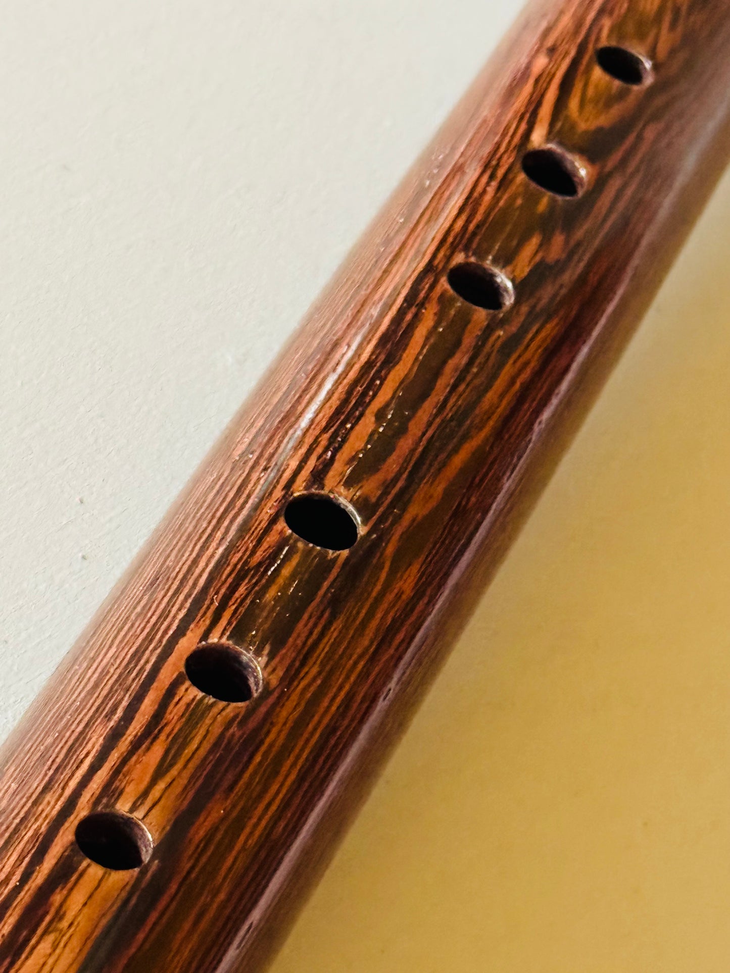 Native Americans bass flute Wenge E 440Hz