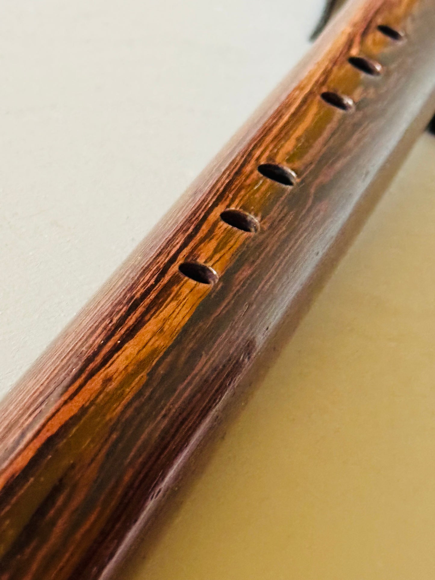 Native Americans bass flute Wenge E 440Hz