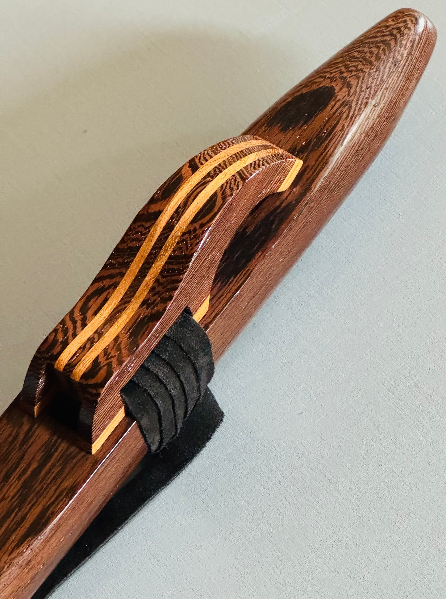 Native Americans bass flute Wenge E 440Hz
