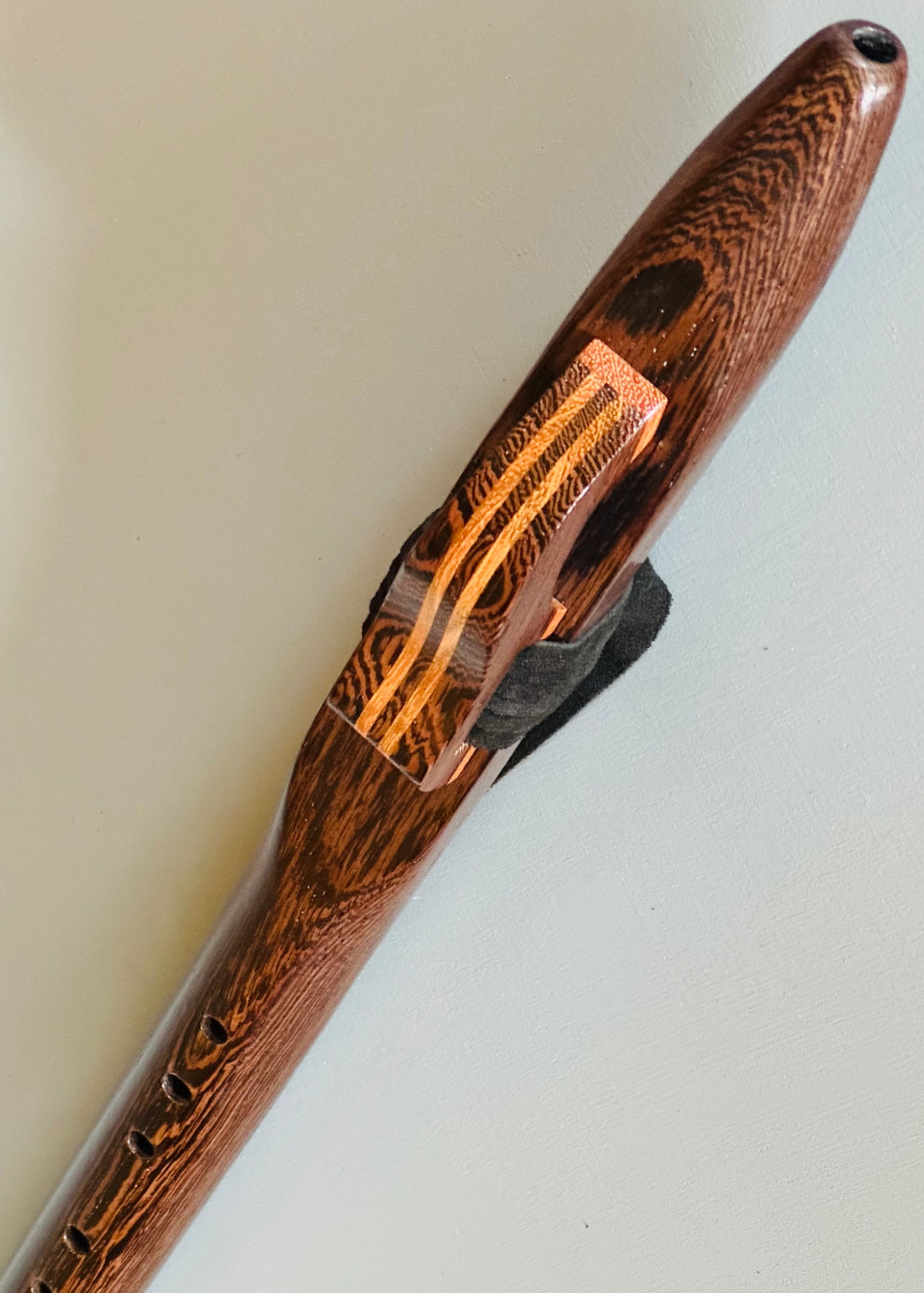 Native Americans bass flute Wenge E 440Hz