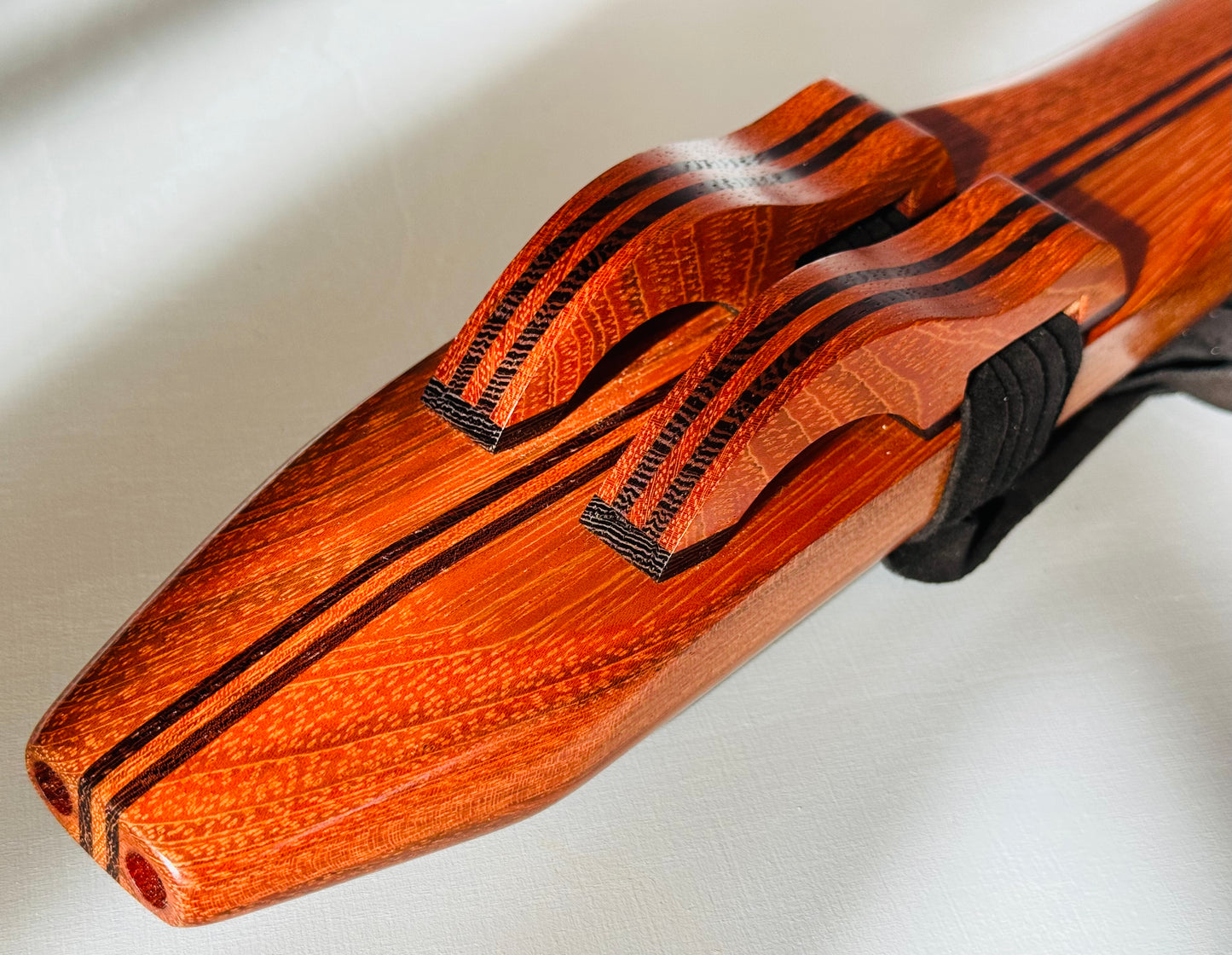 Native Americans double flute Jatoba F# 440Hz