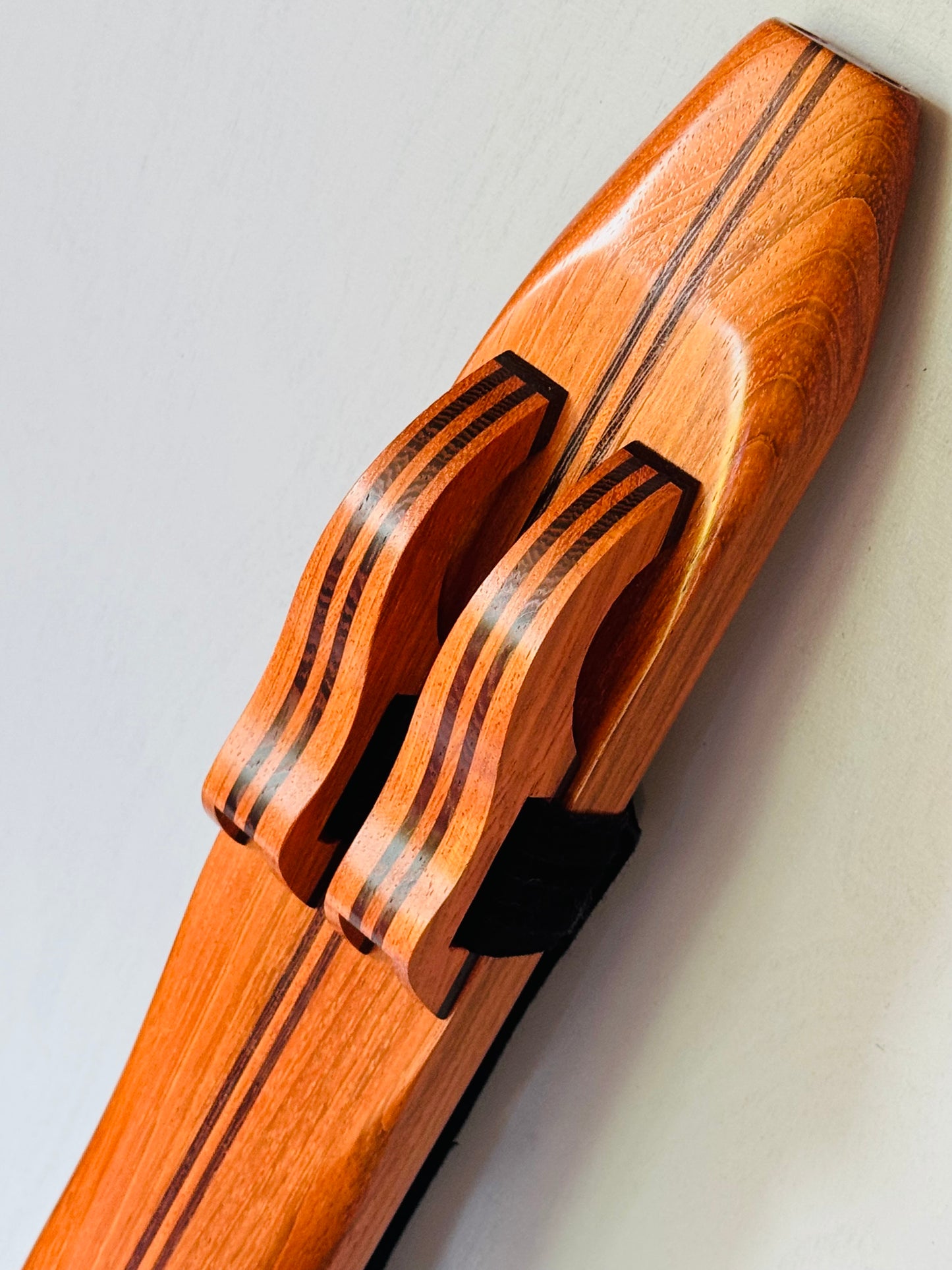 Native Americans double flute Jatoba F# 440Hz