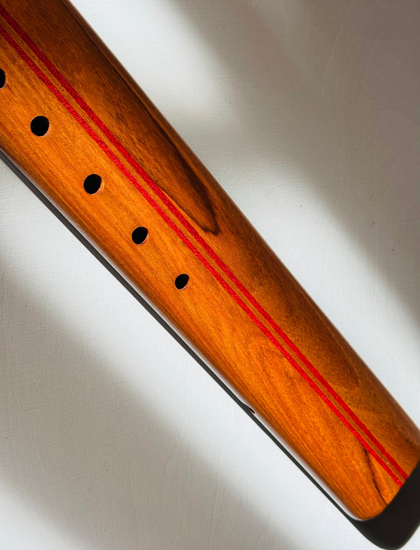 Native Americans double flute Ironwood F# 440Hz