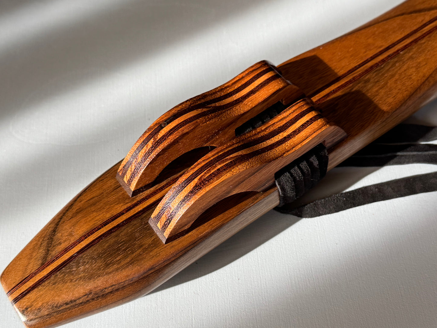 Native Americans double flute Amazakoue F# 440Hz