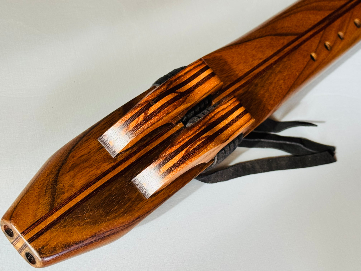 Native Americans double flute Amazakoue F# 440Hz