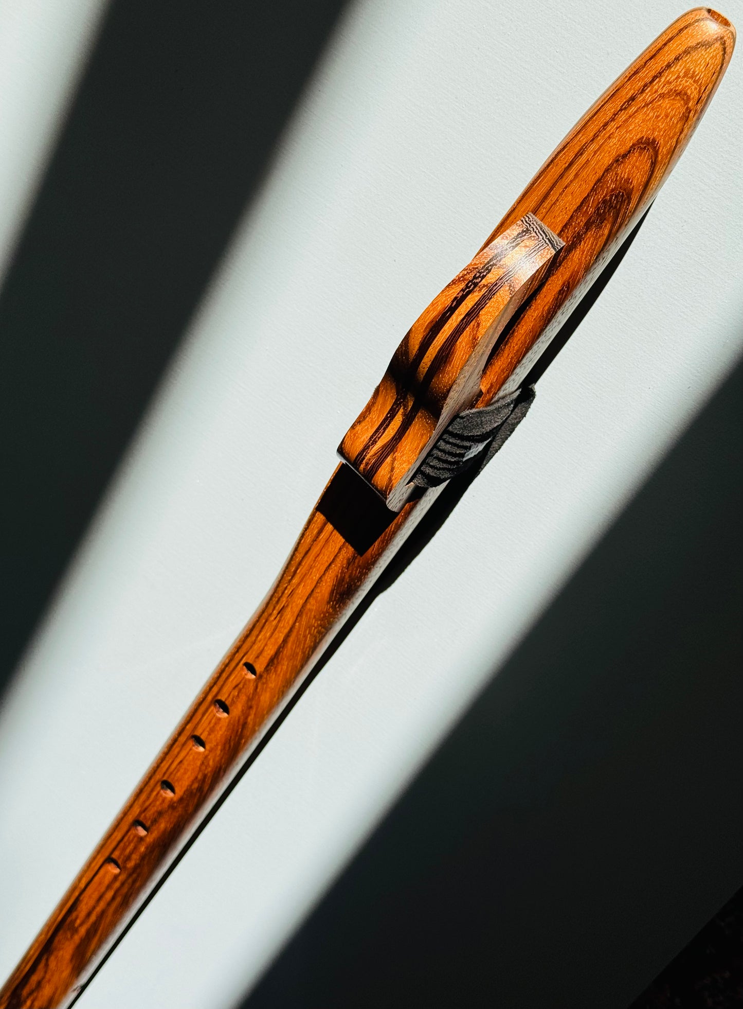 Native Americans flute Zebra wood G 432Hz