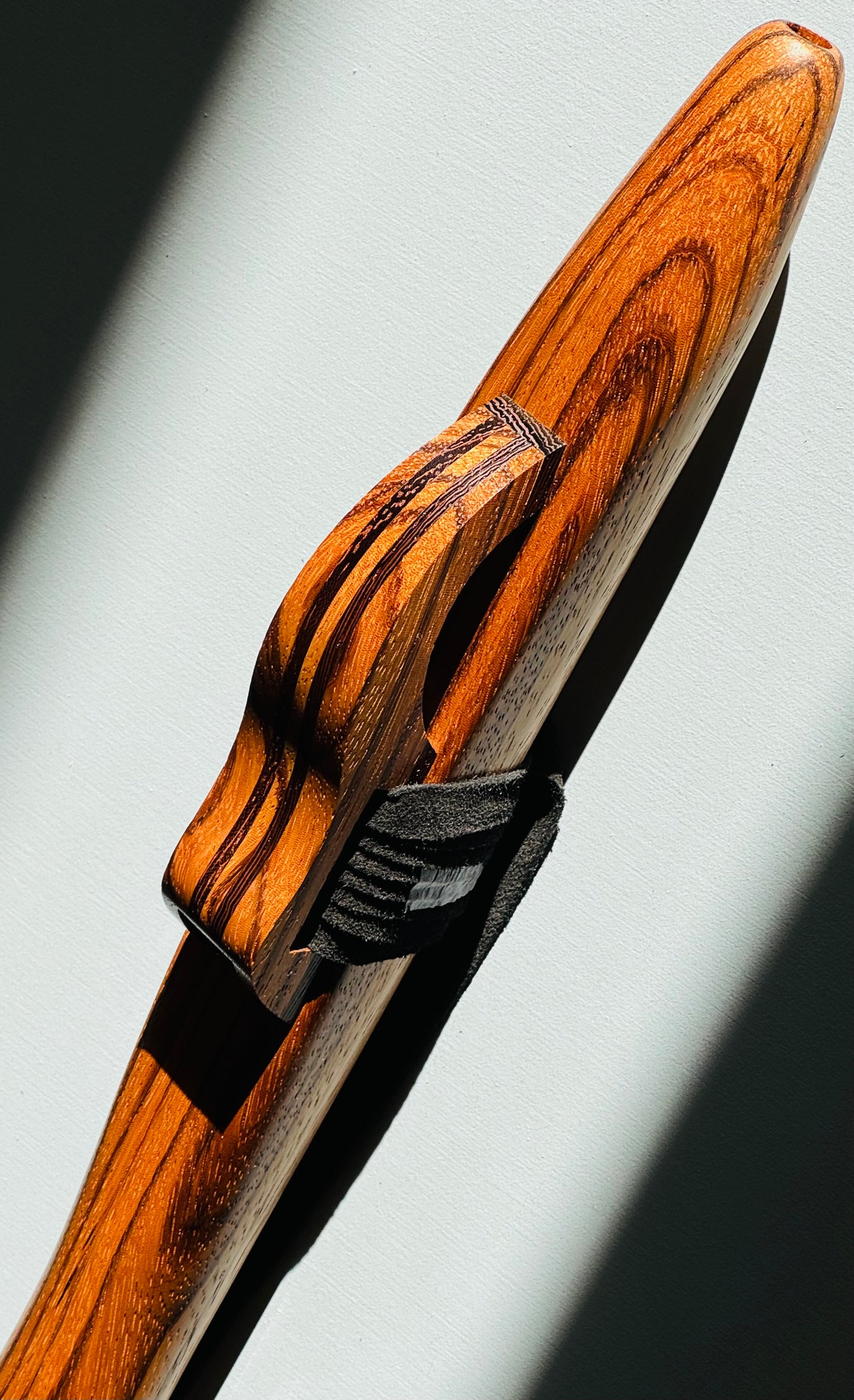 Native Americans flute Zebra wood G 432Hz