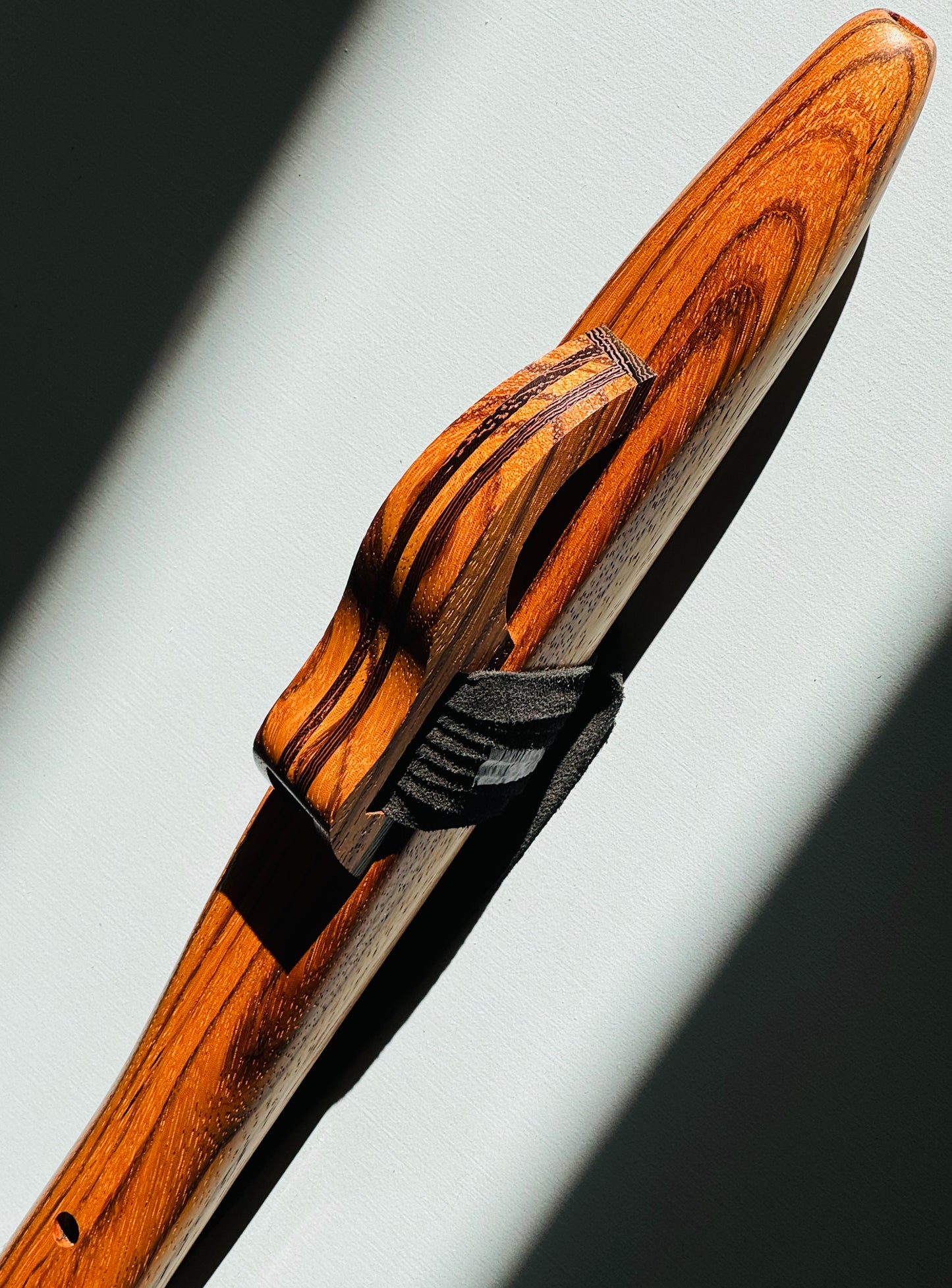 Native Americans flute Zebra wood G 432Hz