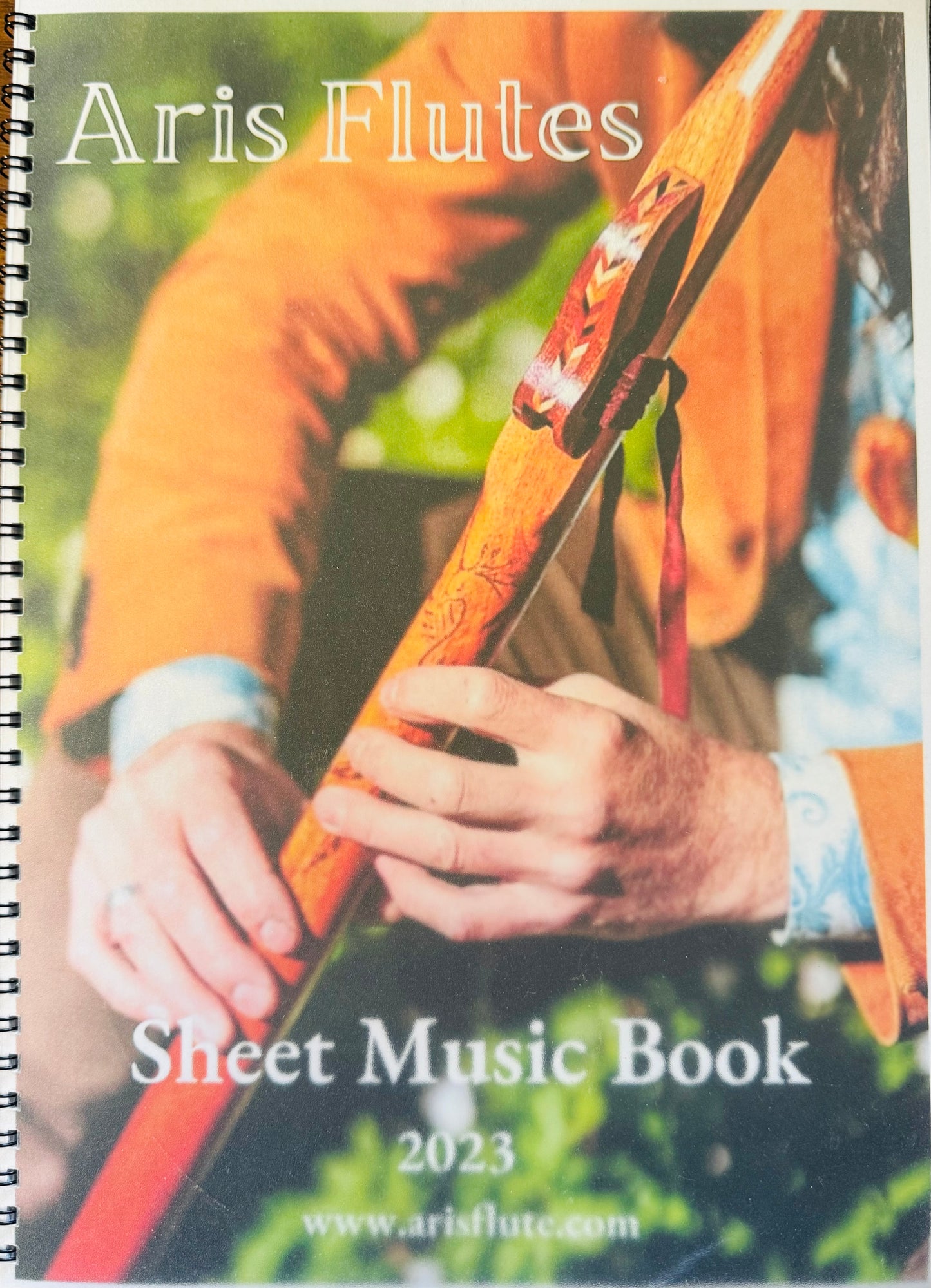 Native Americans flute Sheet music book