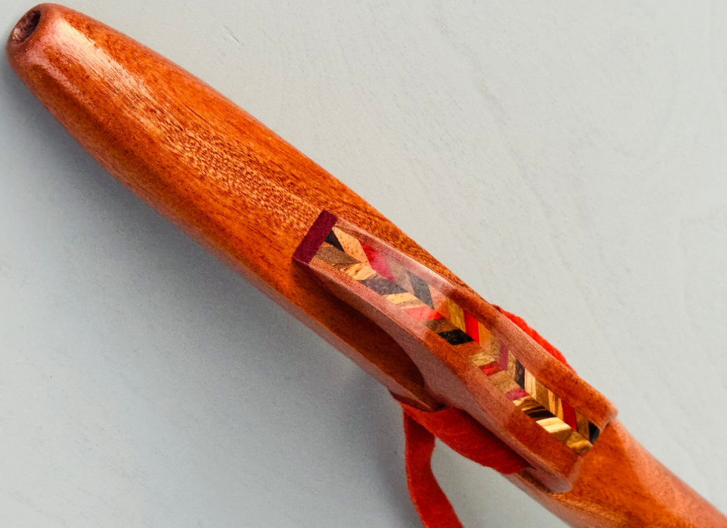 Native American style flute Sapelli F# 440Hz