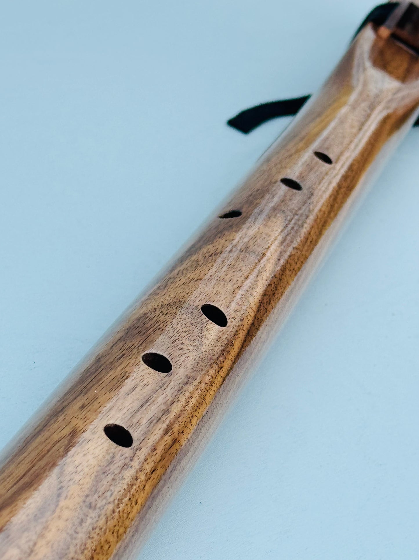 Native American bass flute Walnut A 432Hz for LEFT hand