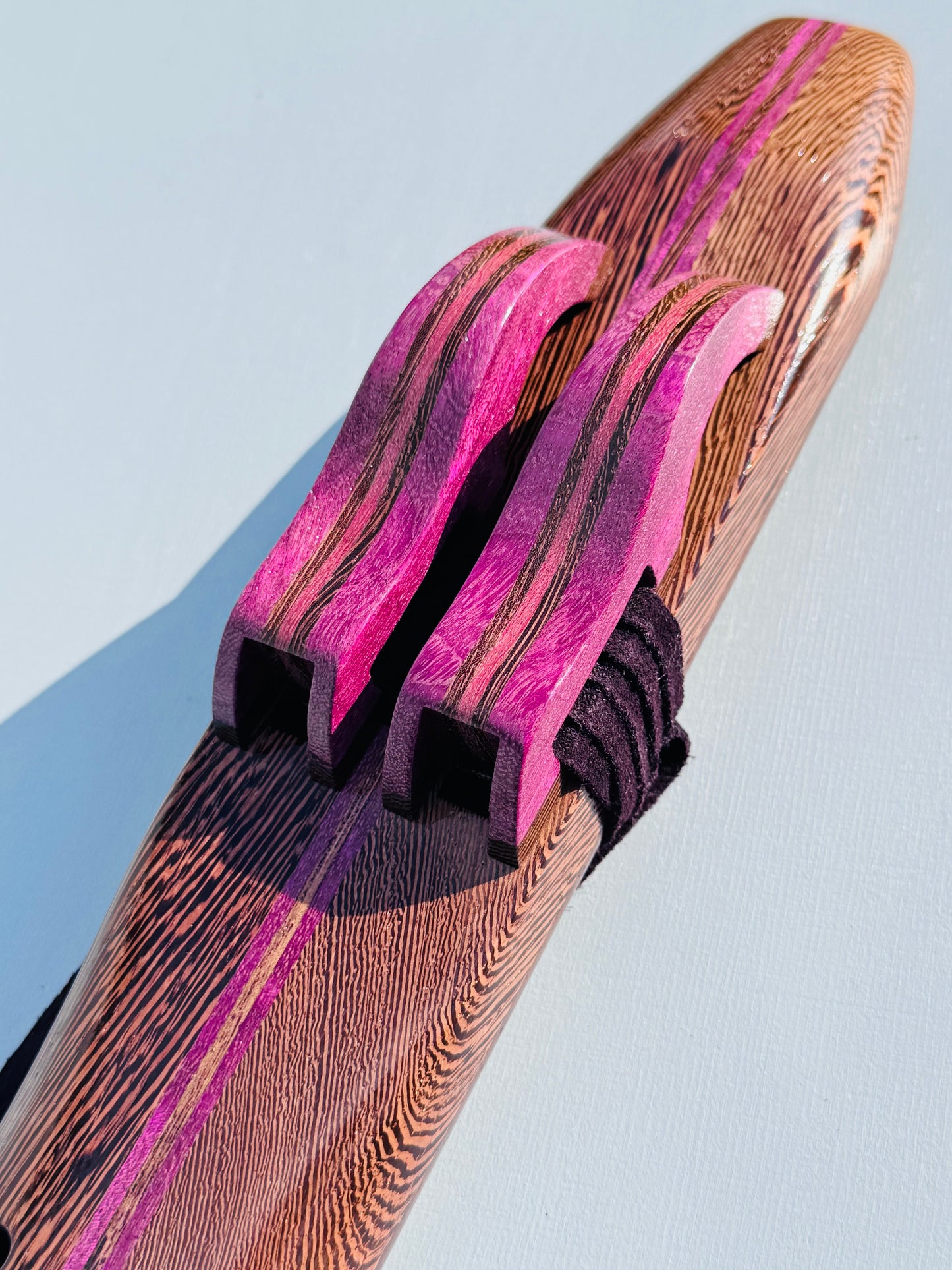 Native American style double flute Wenge A 432Hz