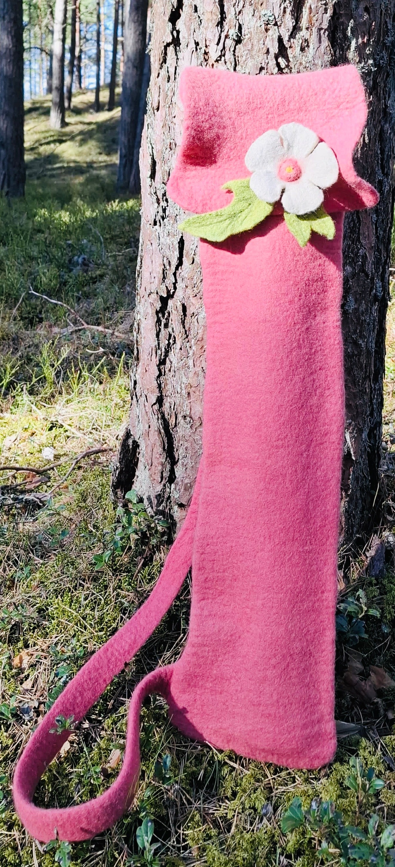 Native Americans flute bag