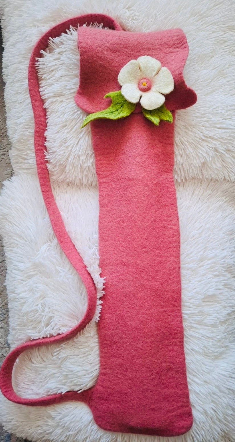 Native Americans flute bag