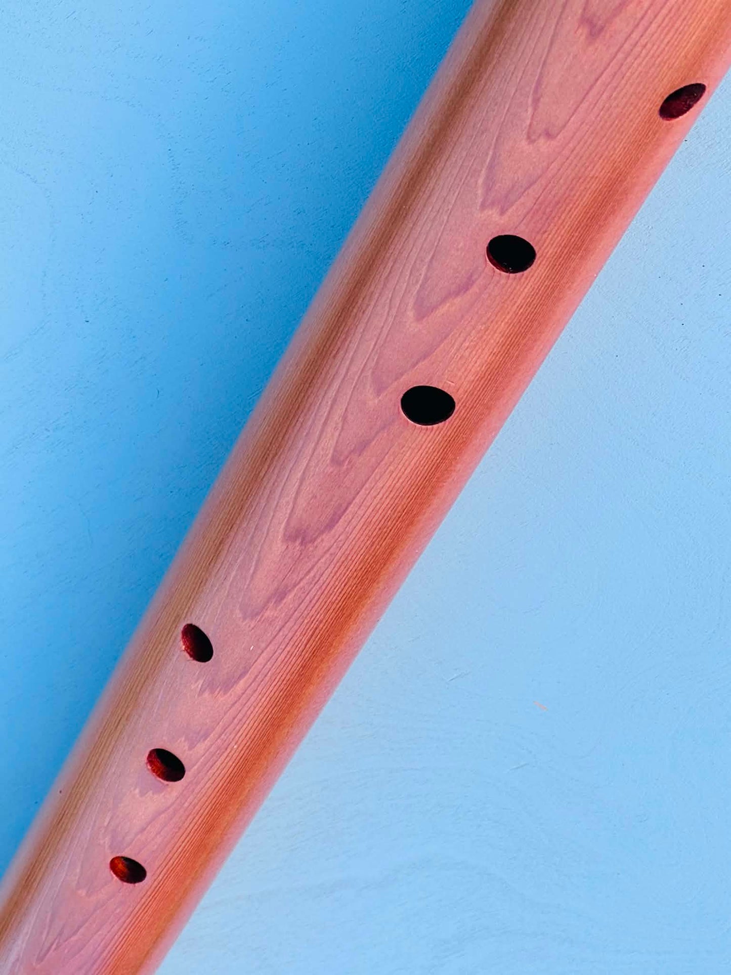Native American style bass flute Aromatic cedar LOW G 432Hz