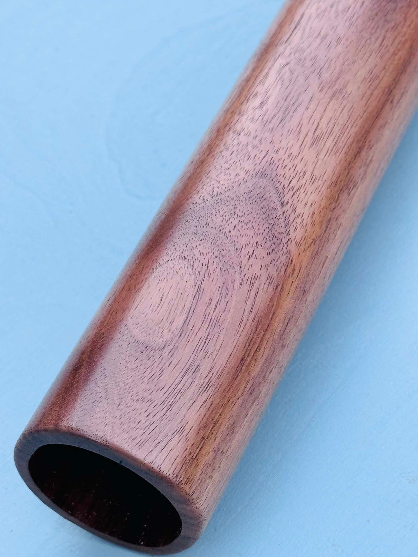 Native American style bass flute Walnut LOW G 432Hz