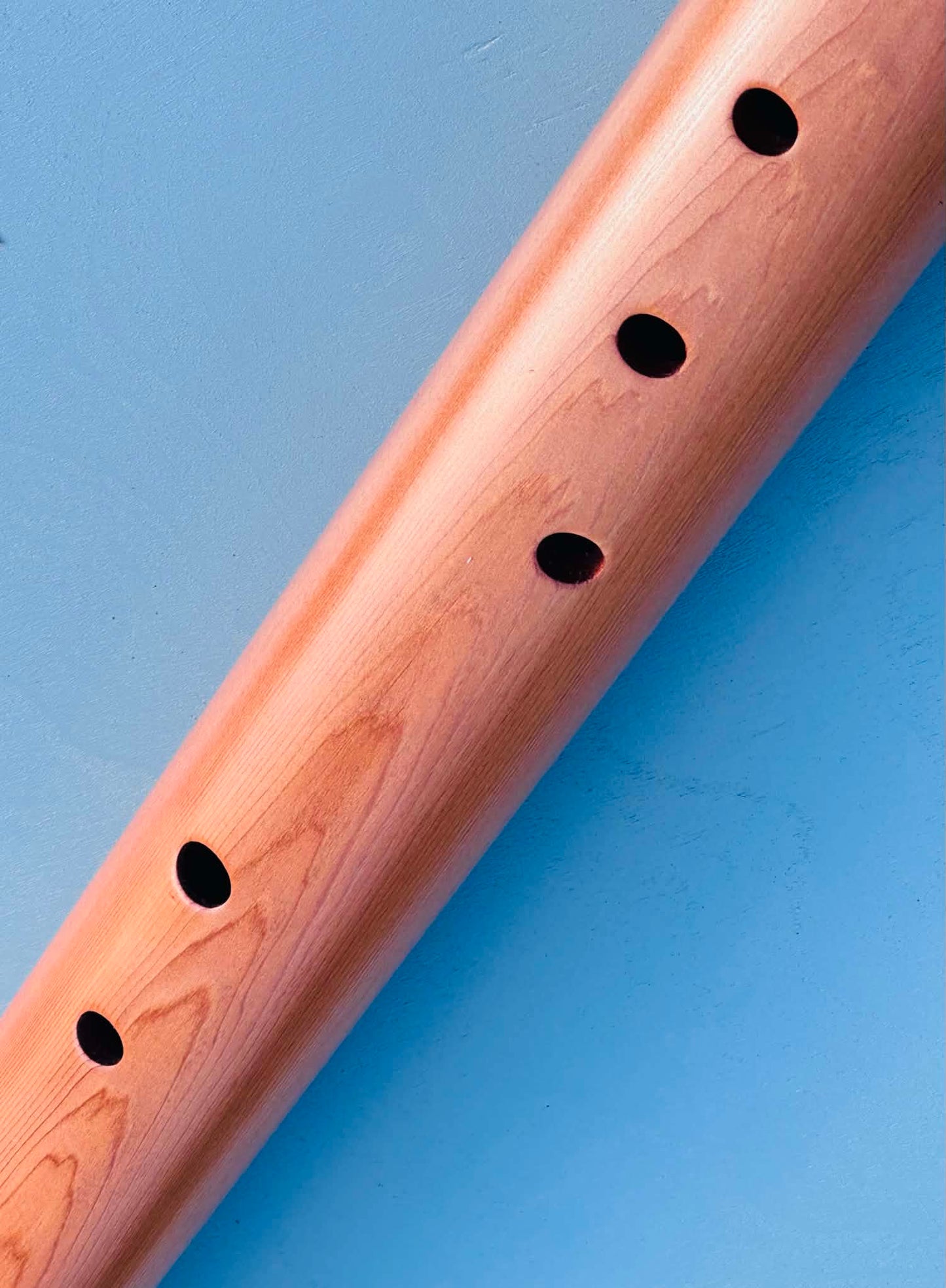 Native American style bass flute Aromatic cedar LOW G 432Hz