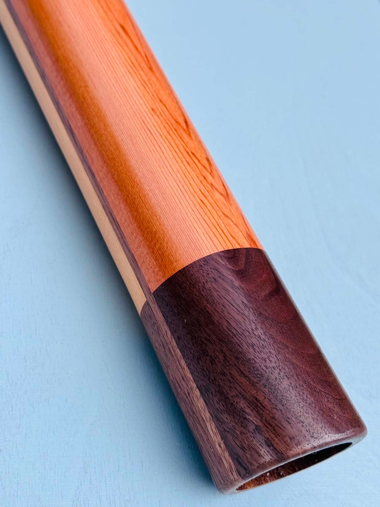 Native American style bass flute Aromatic cedar LOW G 432Hz
