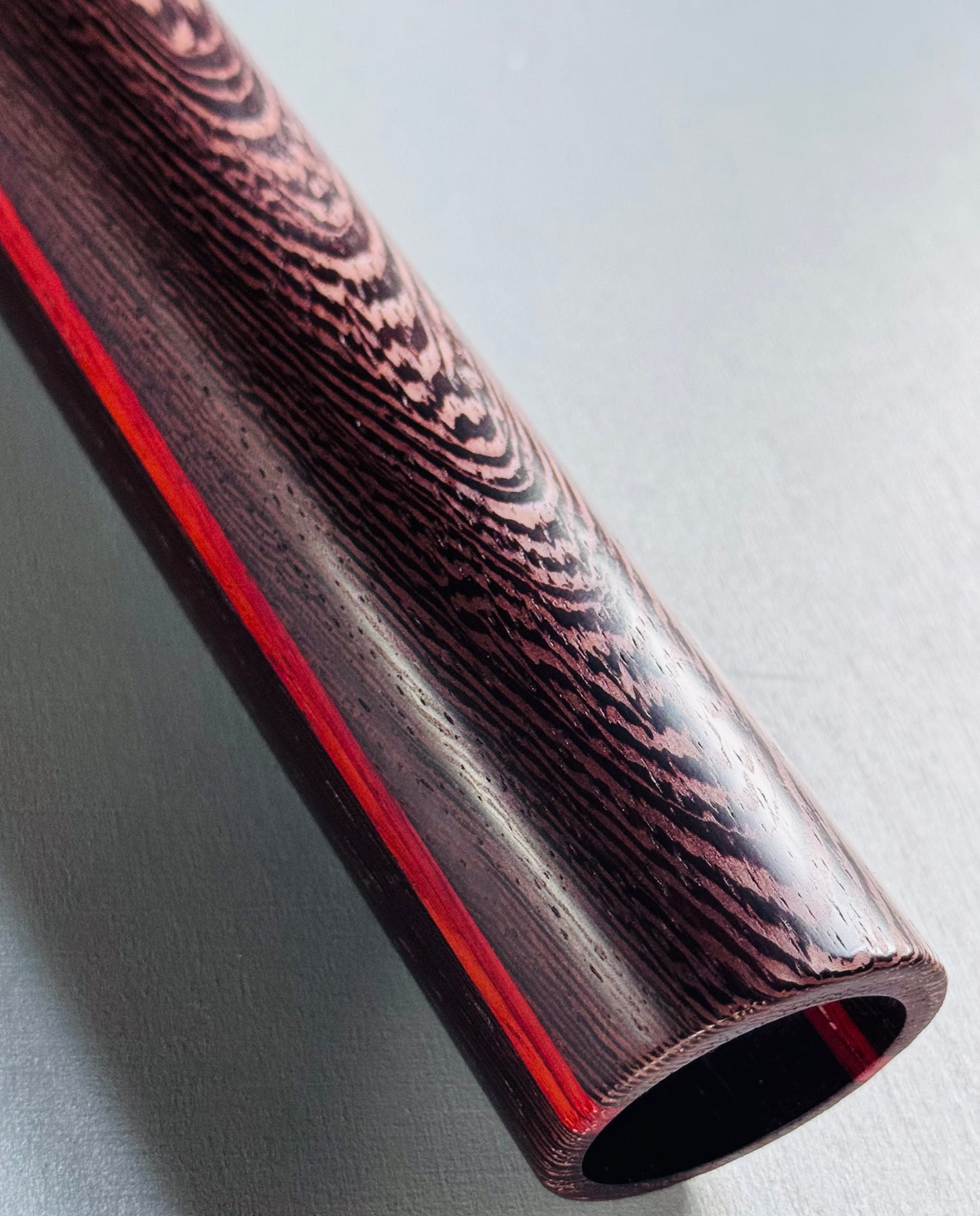 Native American style bass flute Wenge low A 440Hz