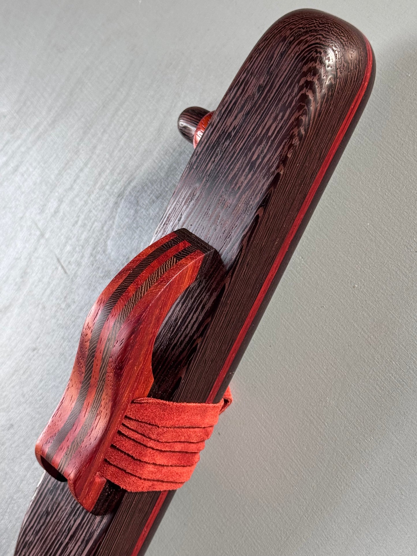 Native American style bass flute Wenge low A 440Hz