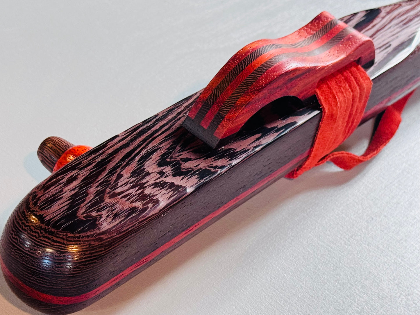 Native American style bass flute Wenge FOR LEFT HAND low A 440Hz
