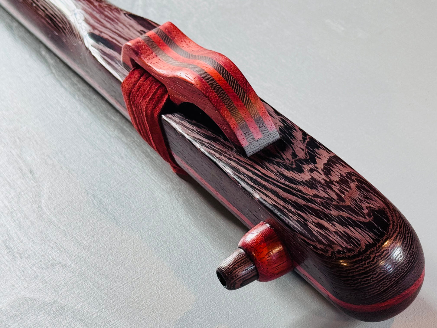 Native American style bass flute Wenge FOR LEFT HAND low A 440Hz