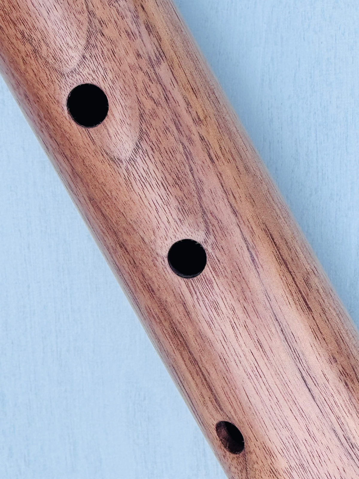 Native American style bass flute Walnut LOW G 440Hz