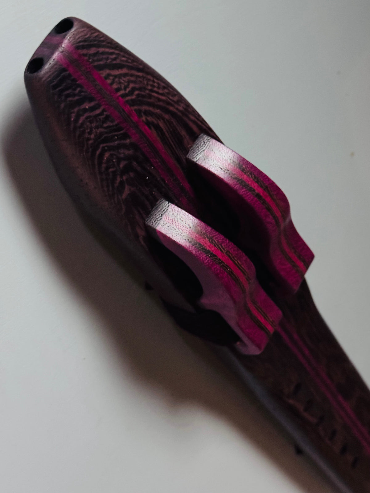 Native American style double flute wenge A 440Hz