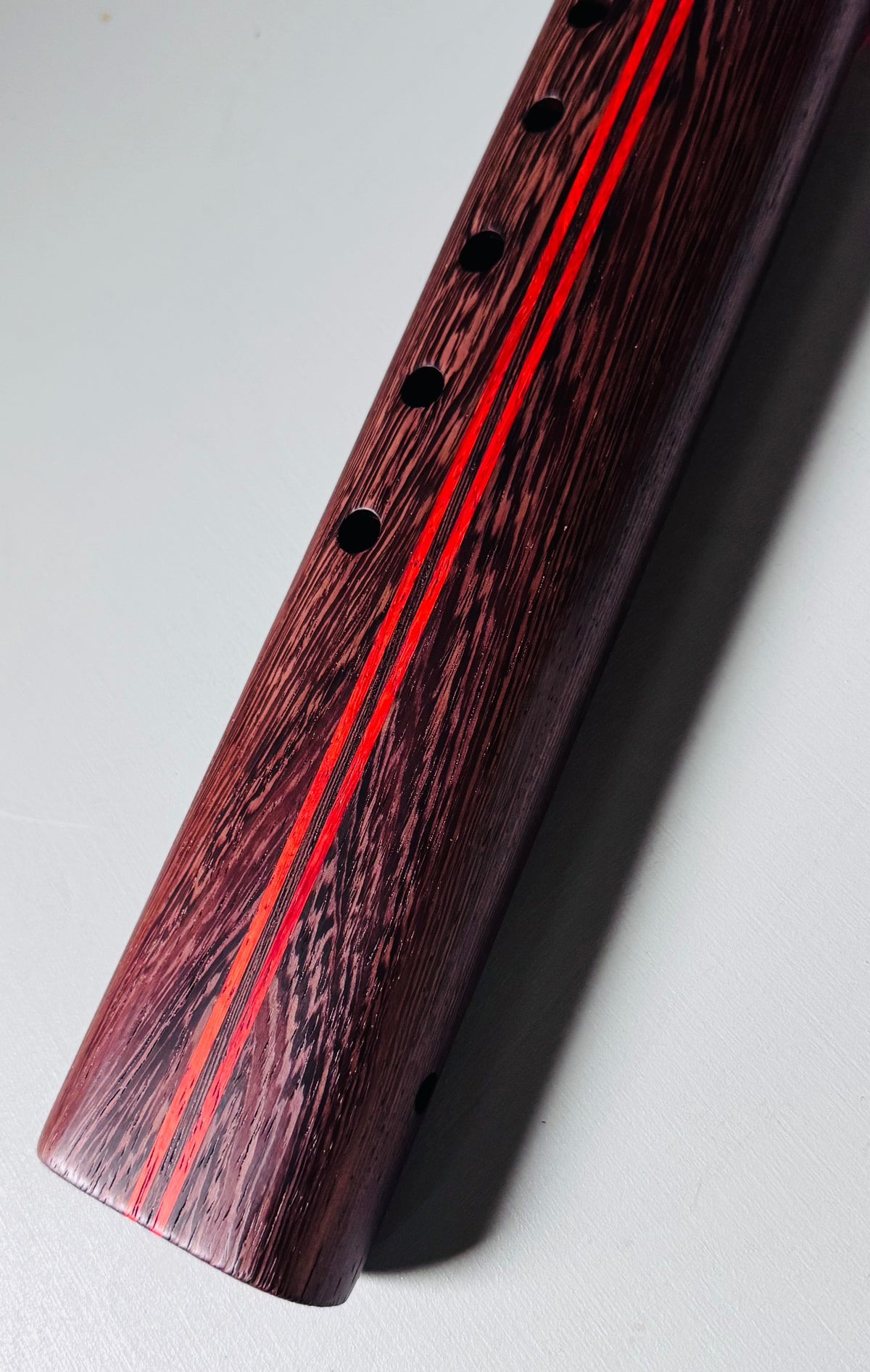 Native American style double flute Wenge G 440Hz