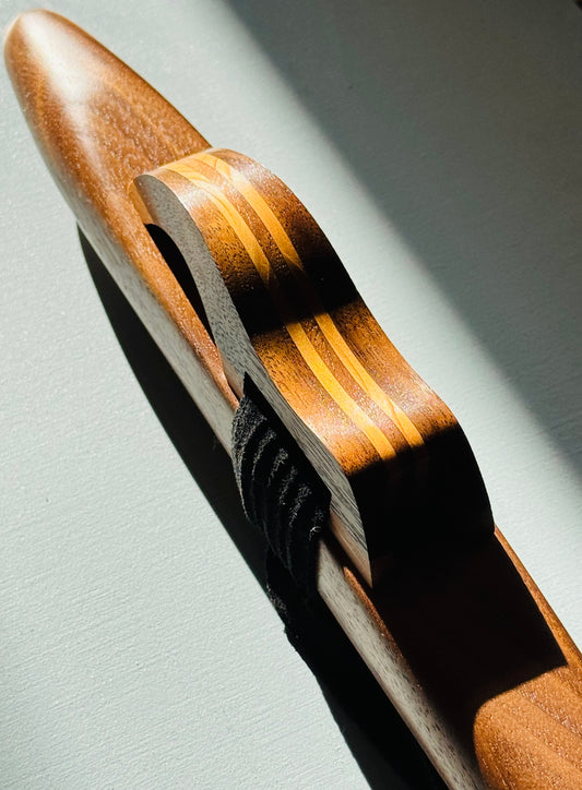 Native Americans flute Walnut G 432Hz