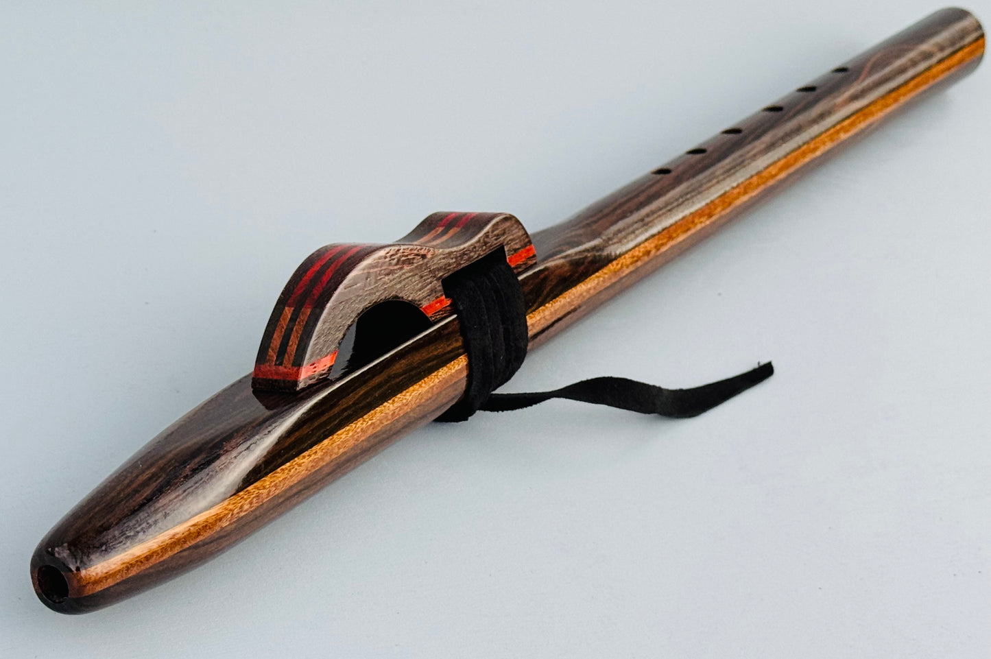 Native American style flute Ebony G 440Hz