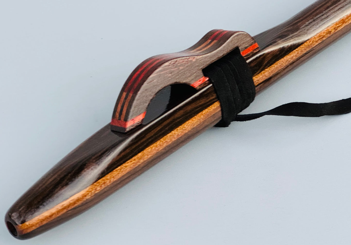 Native American style flute Ebony G 440Hz
