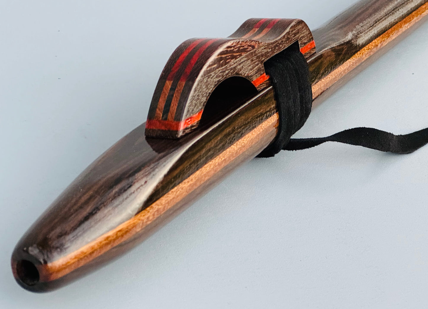 Native American style flute Ebony G 440Hz