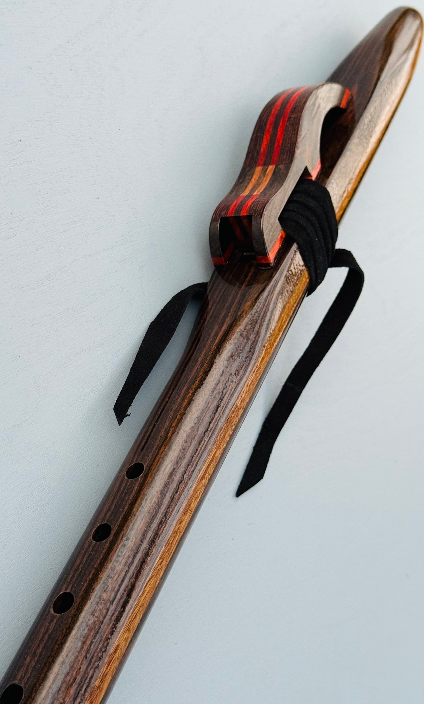 Native American style flute Ebony G 440Hz