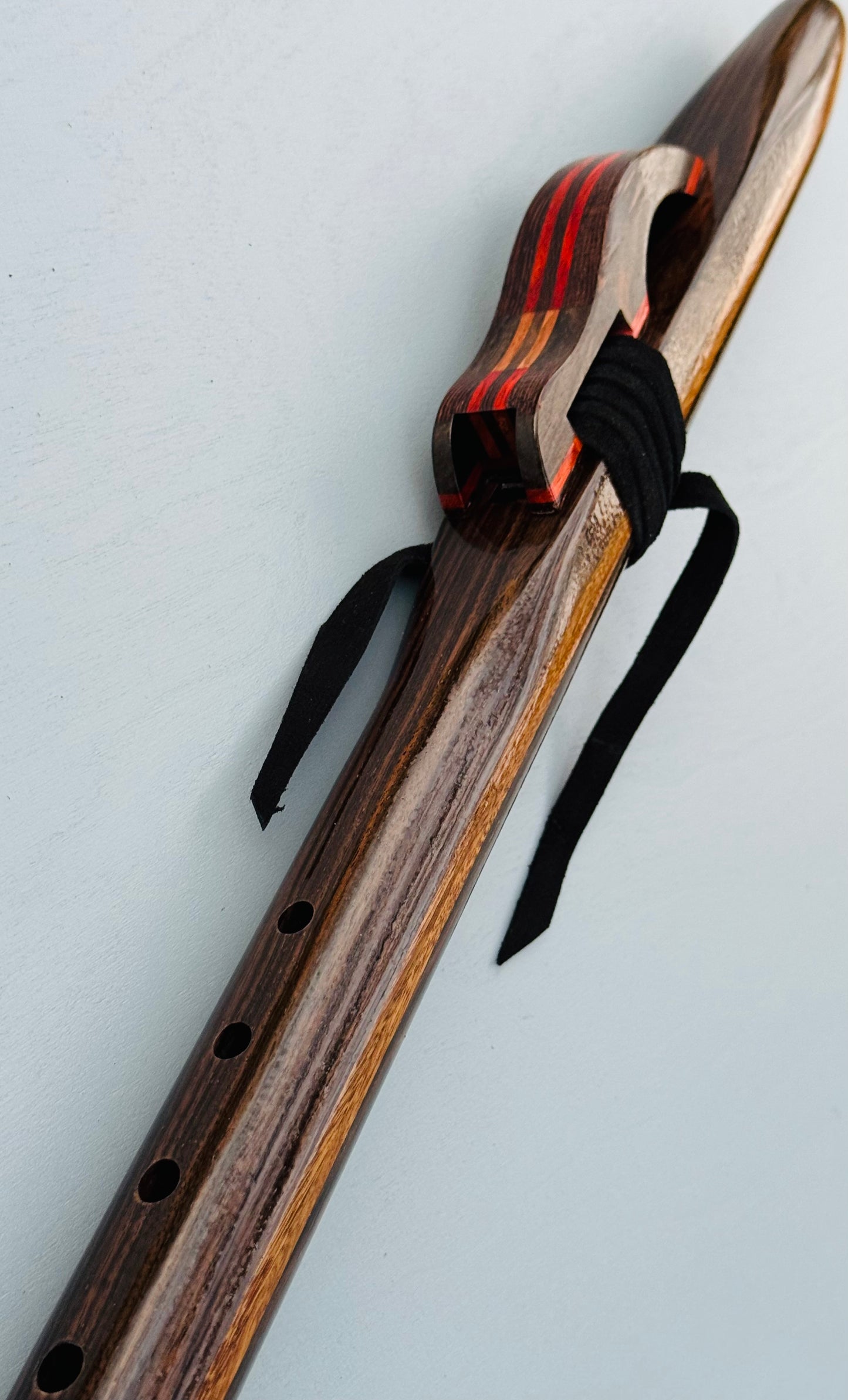 Native American style flute Ebony G 440Hz