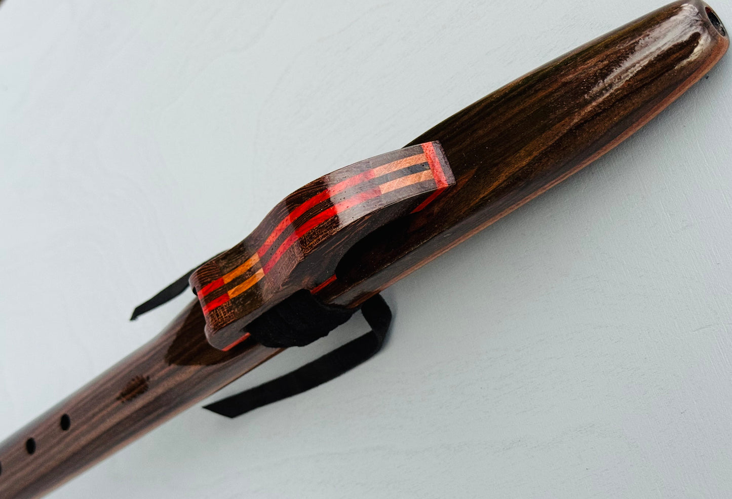 Native American style flute Ebony G 440Hz