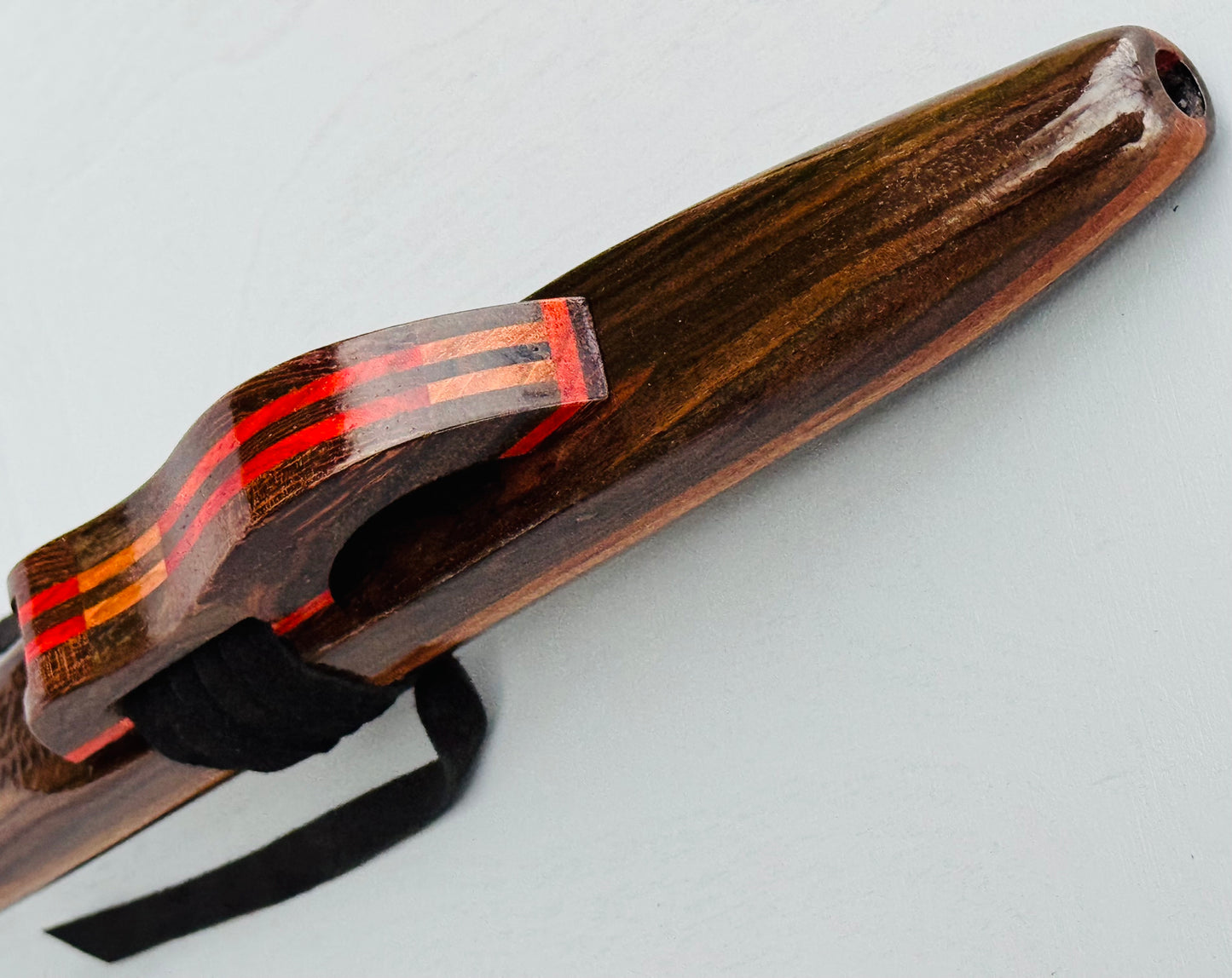 Native American style flute Ebony G 440Hz