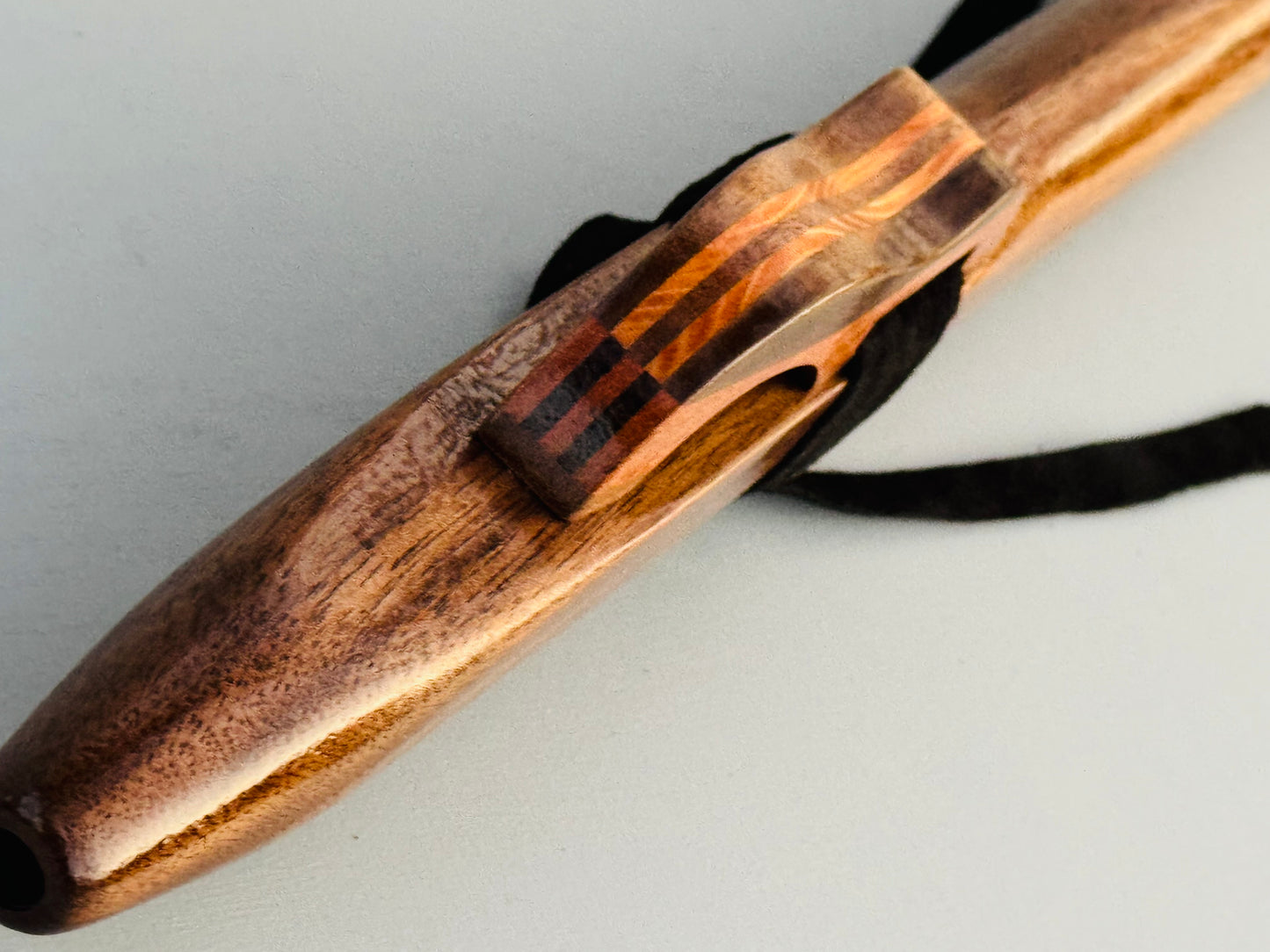 Native American style flute Walnut F# 440Hz