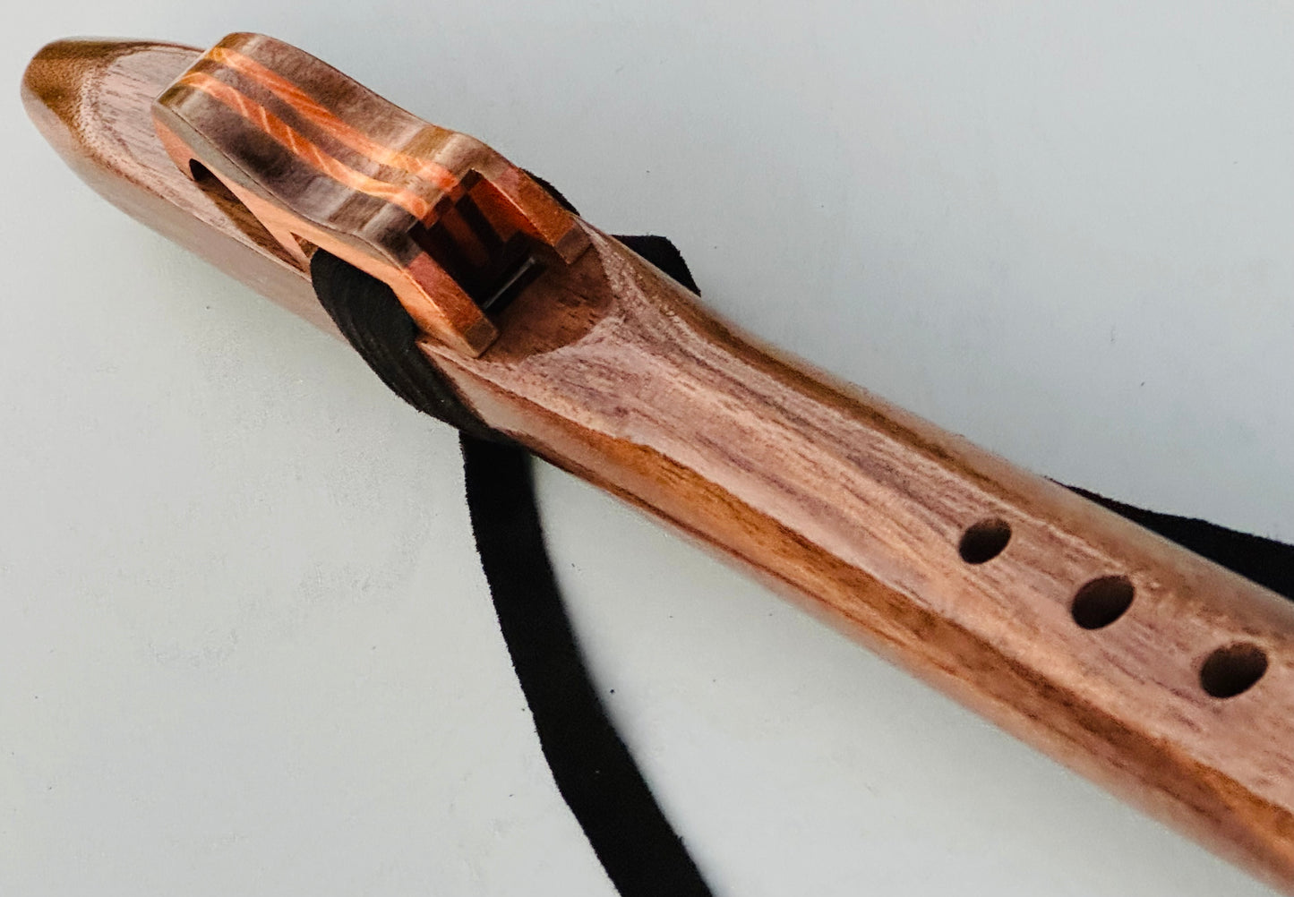 Native American style flute Walnut F# 440Hz