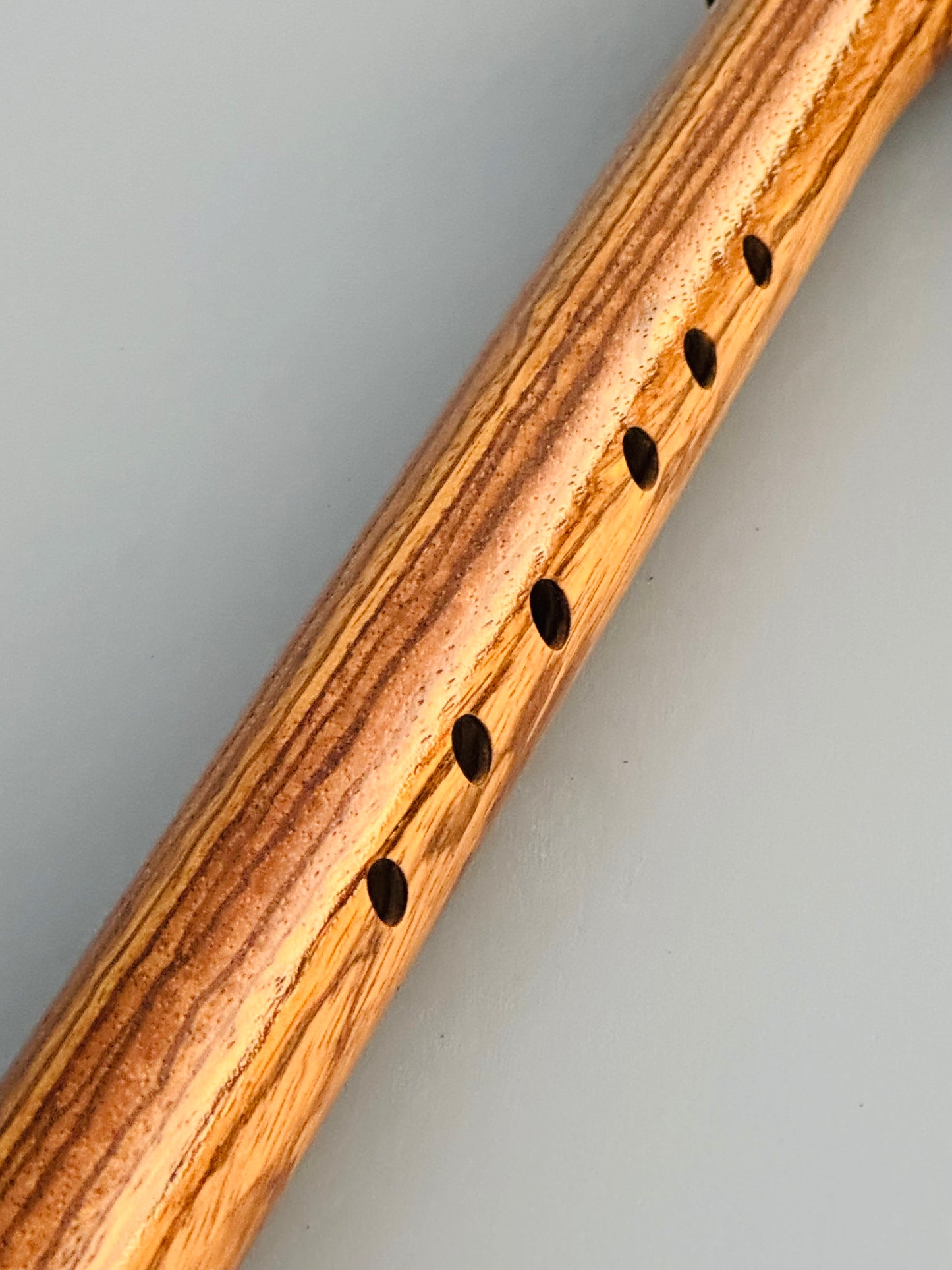 Native American style flute Zebrano G 440Hz
