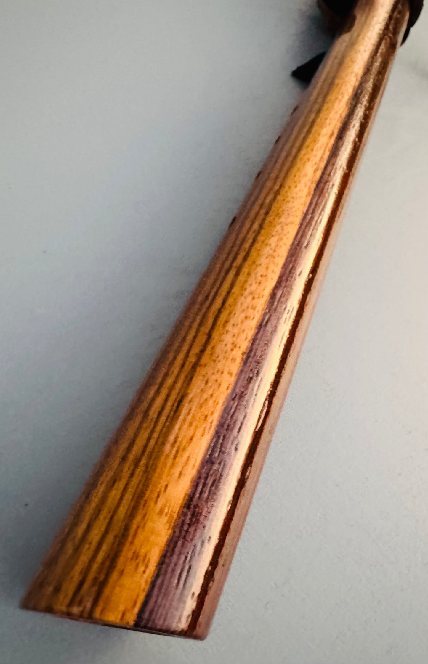 Native American style flute Zebrano&Wenge A 440Hz