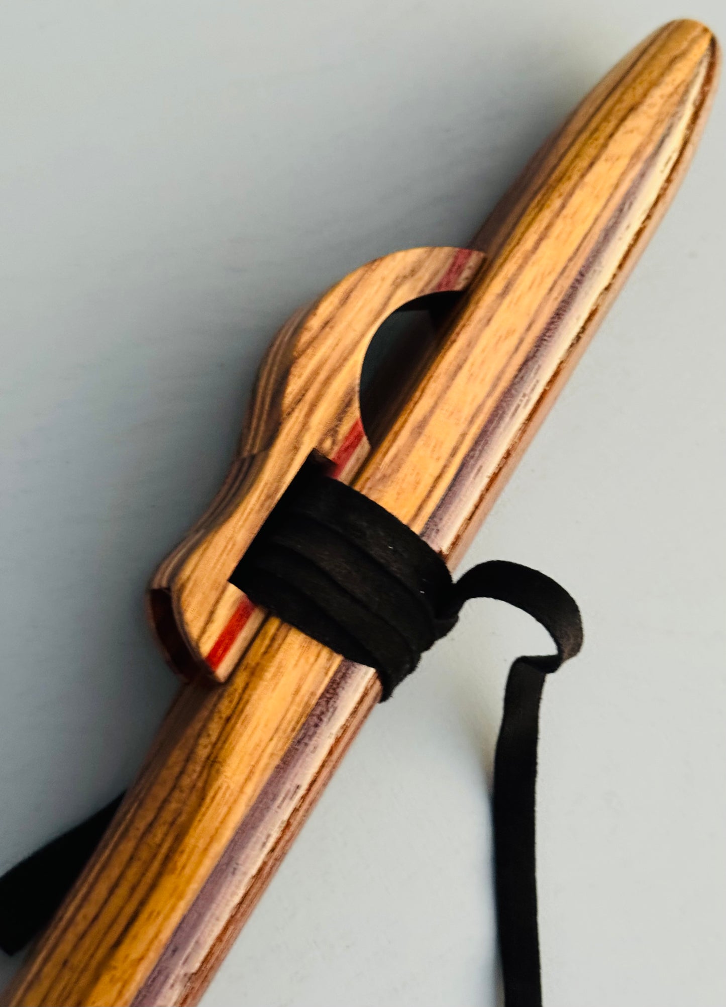 Native American style flute Zebrano&Wenge A 440Hz