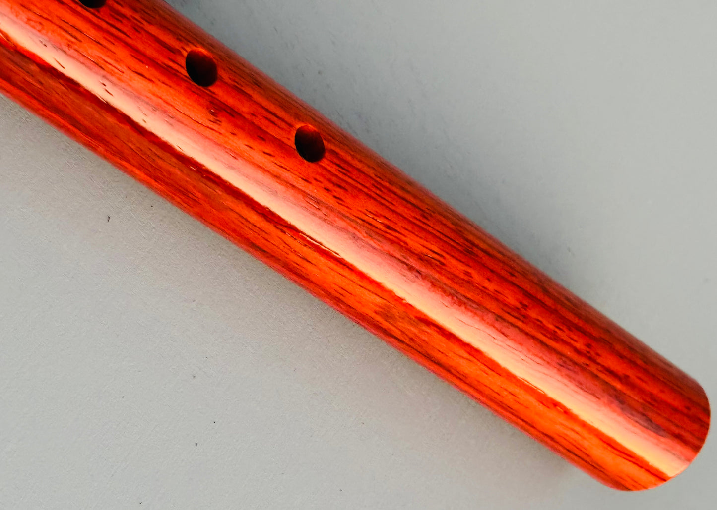 Native American style flutes Red padauk G 440Hz