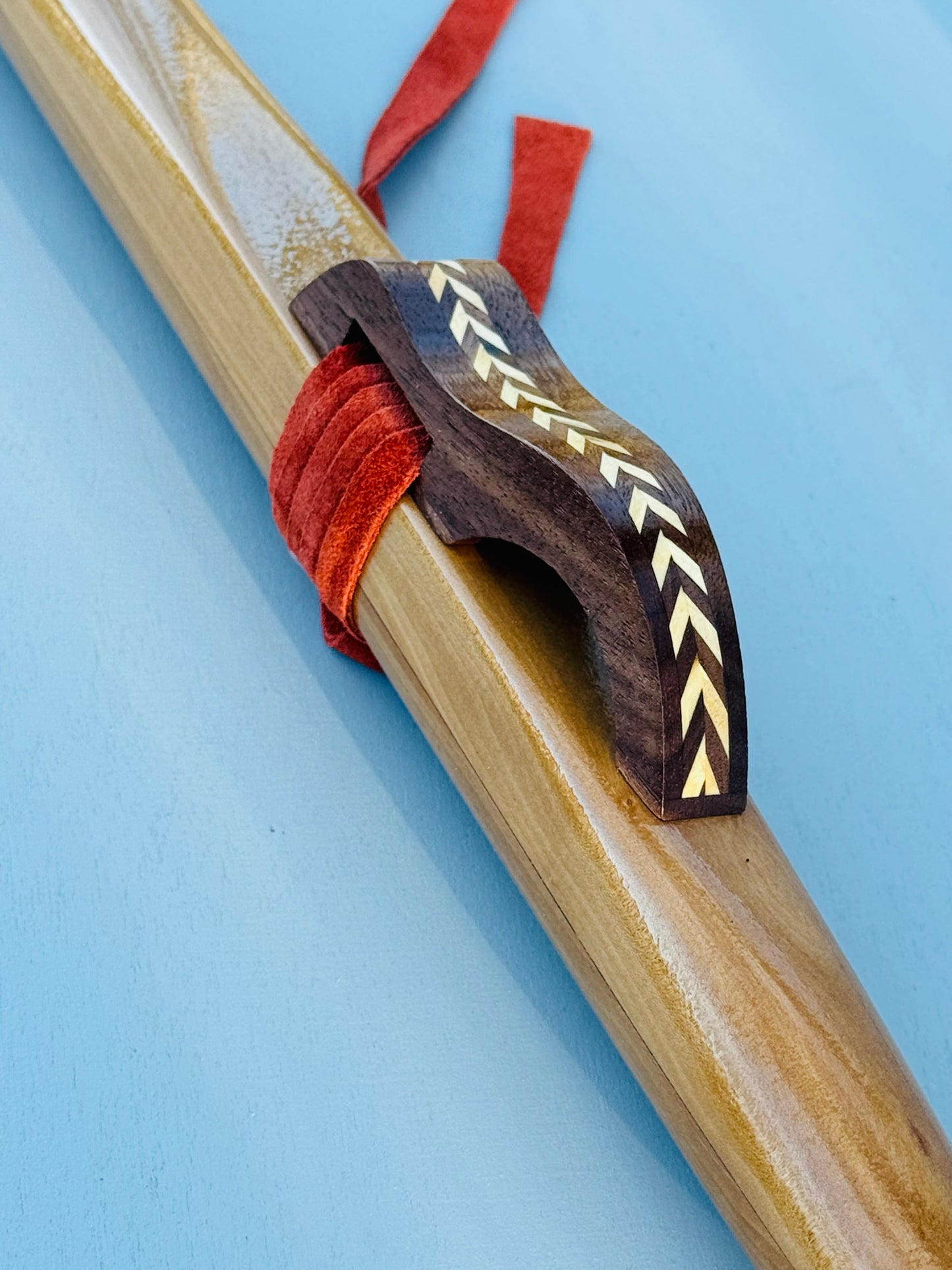 Native American flute wild pear F# 440Hz