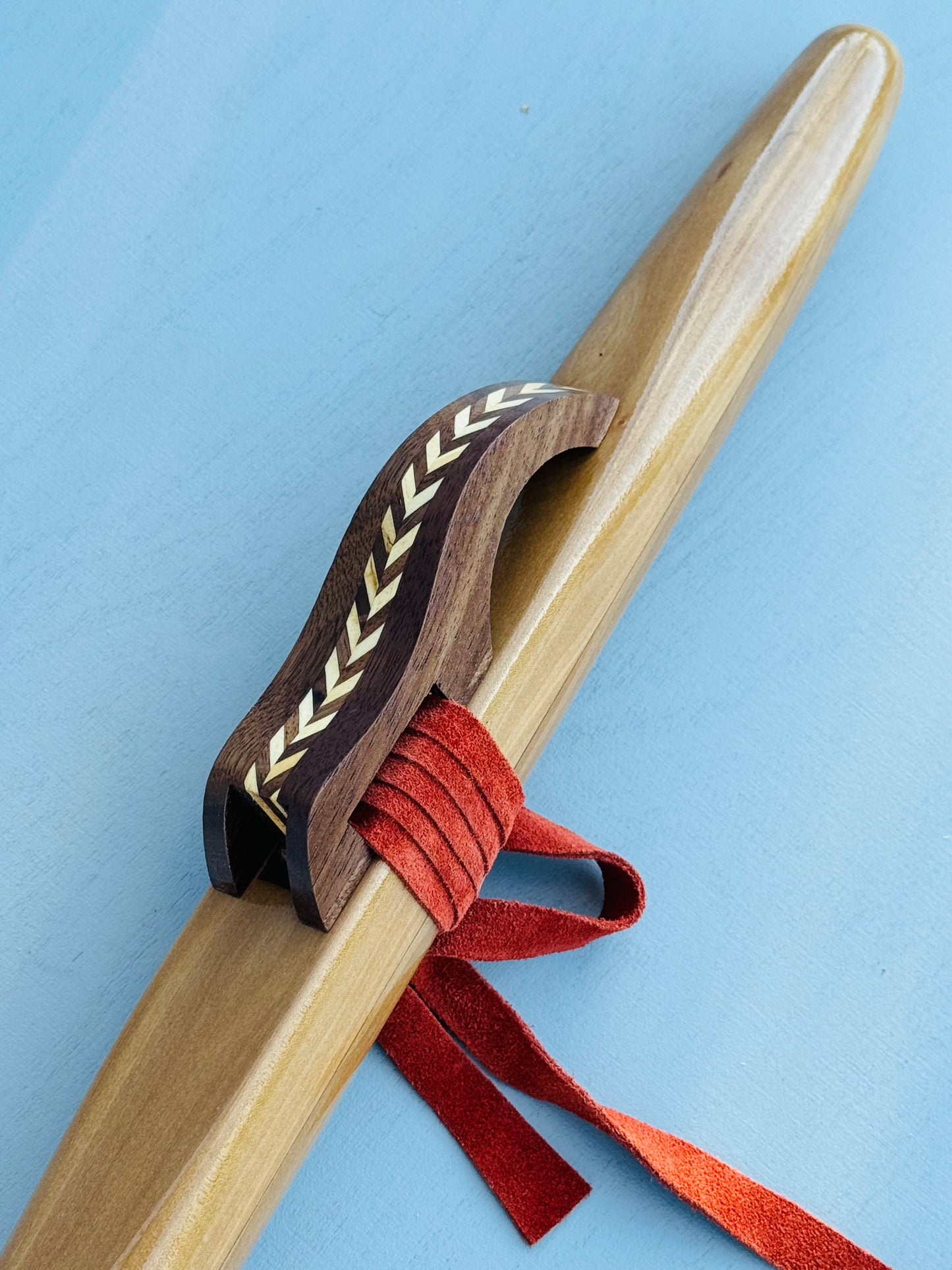 Native American flute wild pear F# 440Hz