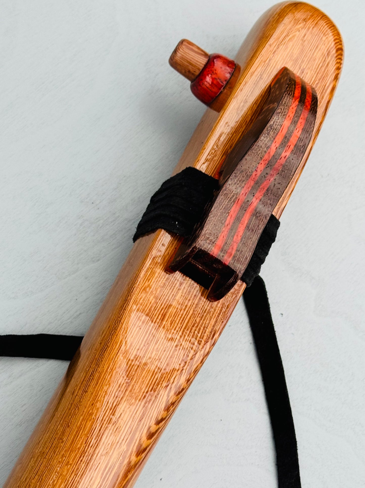 Native American bass flute Wenge Low F# 440Hz