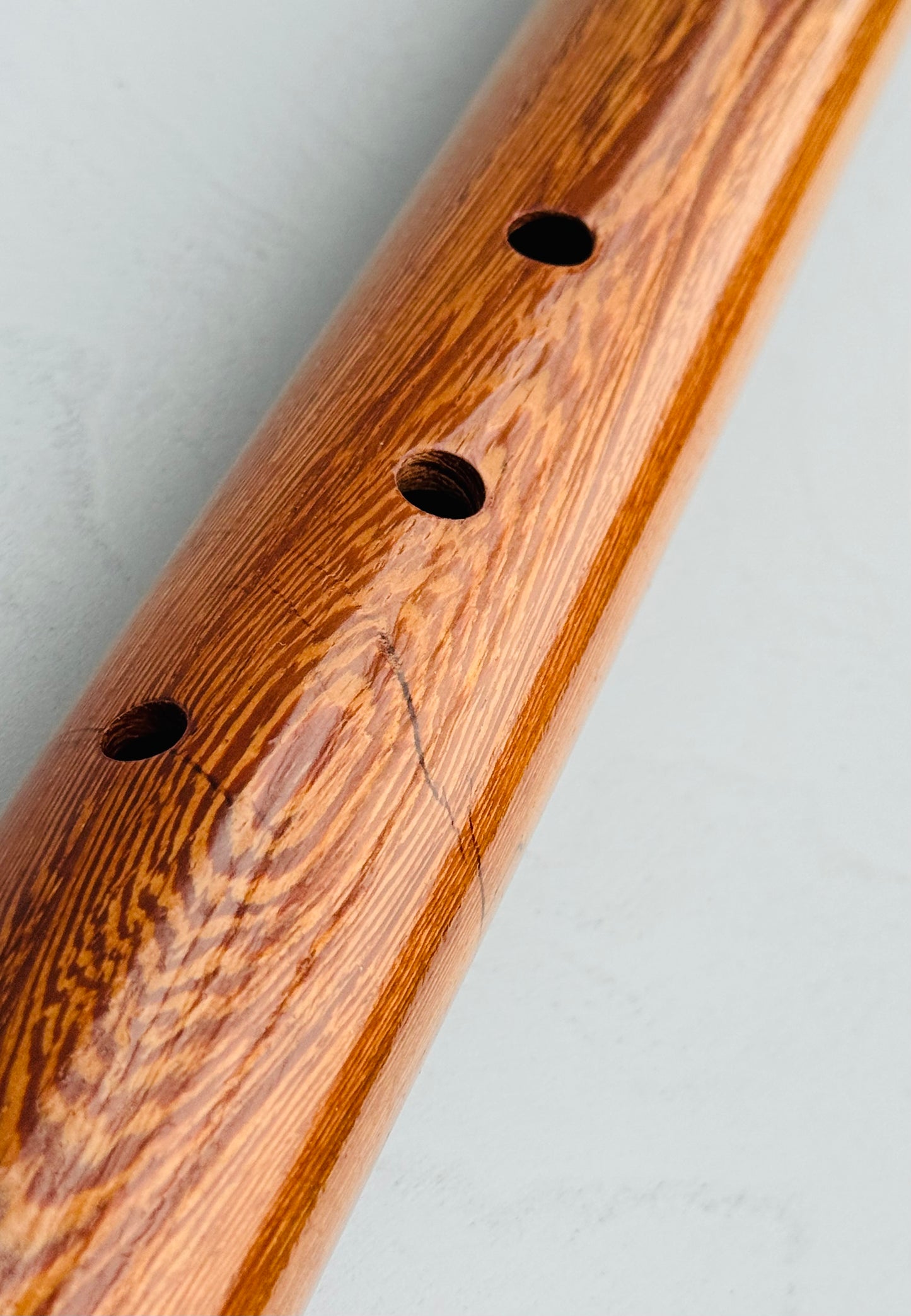 Native American bass flute Wenge Low F# 440Hz