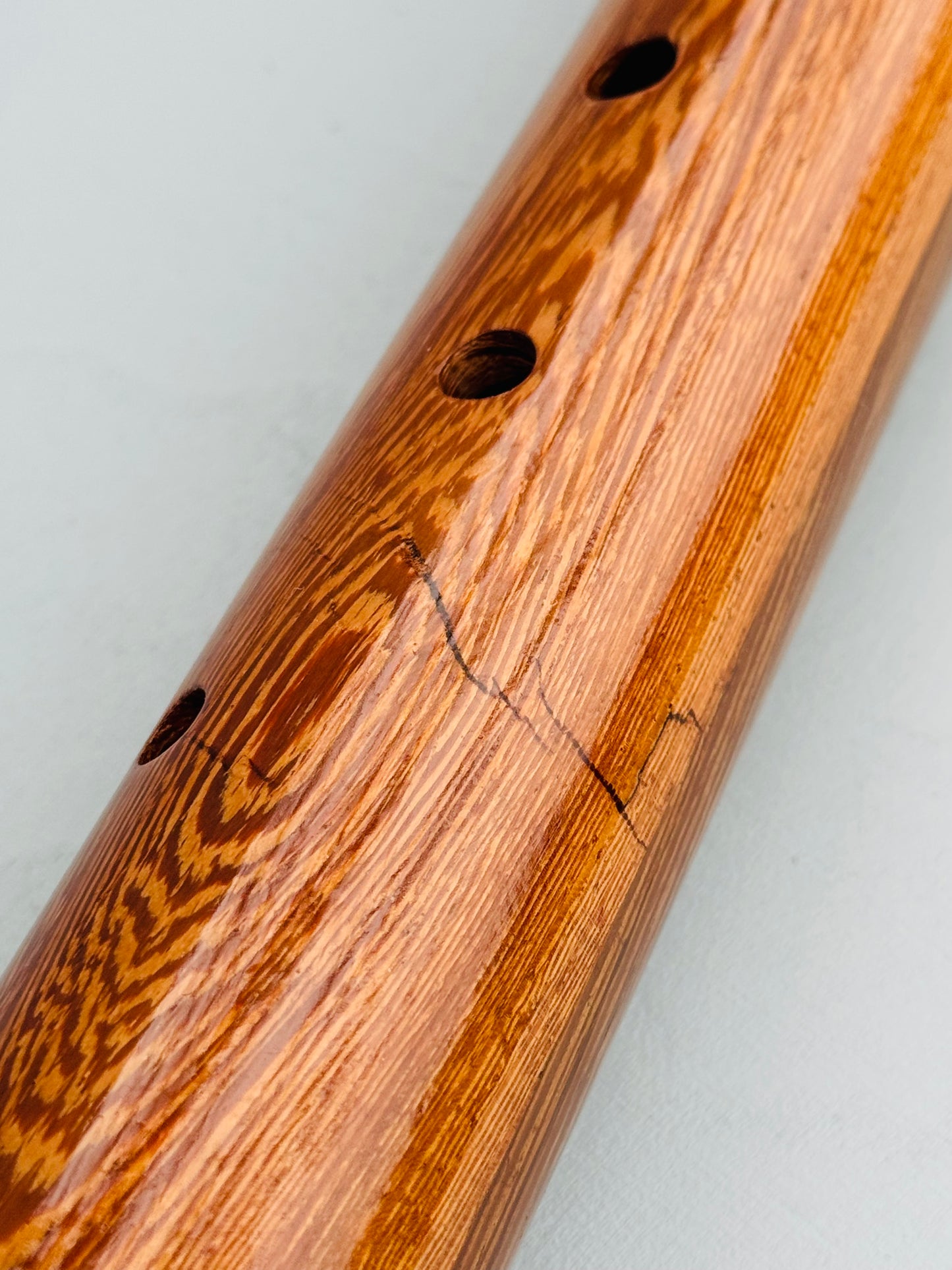 Native American bass flute Wenge Low F# 440Hz