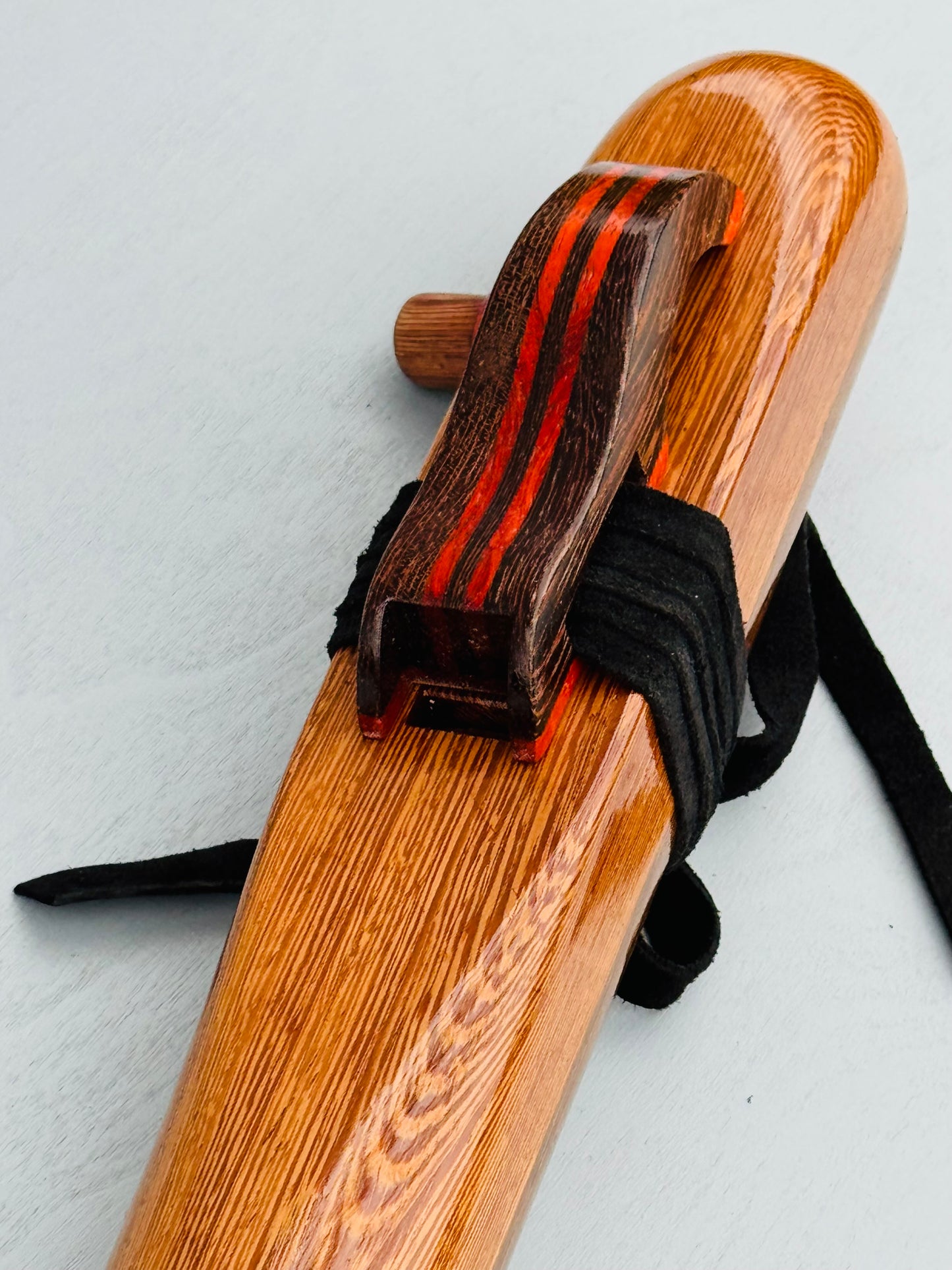 Native American bass flute Wenge Low F# 440Hz